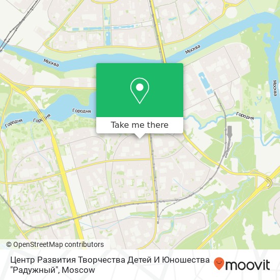 Центр Развития Творчества Детей И Юношества "Радужный" map