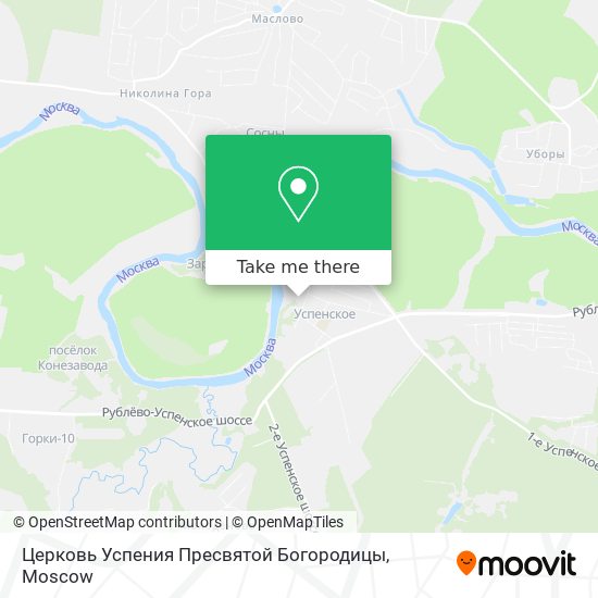 Церковь Успения Пресвятой Богородицы map