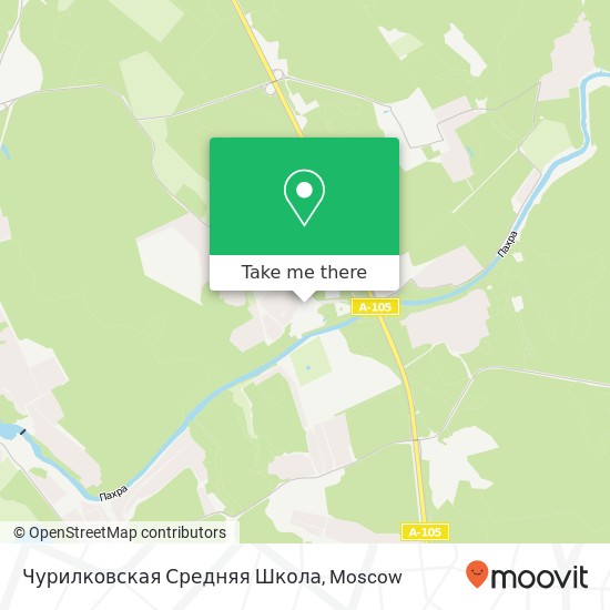 Чурилковская Средняя Школа map