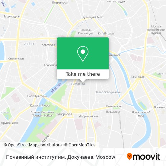 Почвенный институт им. Докучаева map