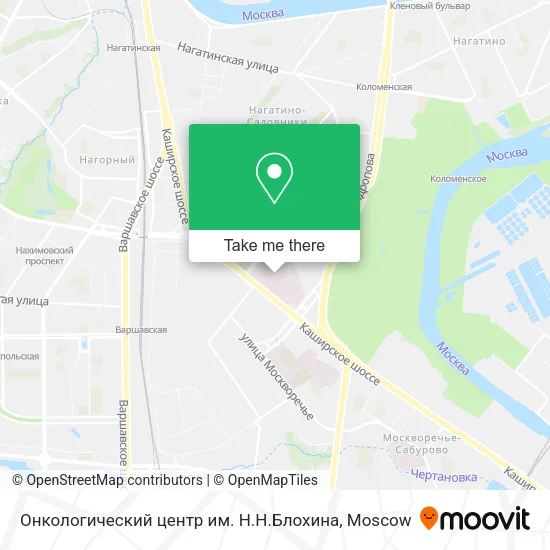 Онкологический центр им. Н.Н.Блохина map