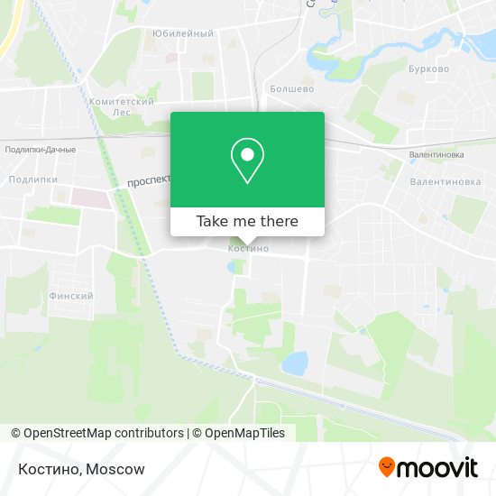 Костино map