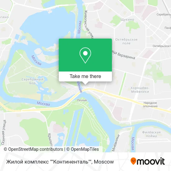 Жилой комплекс ""Континенталь"" map
