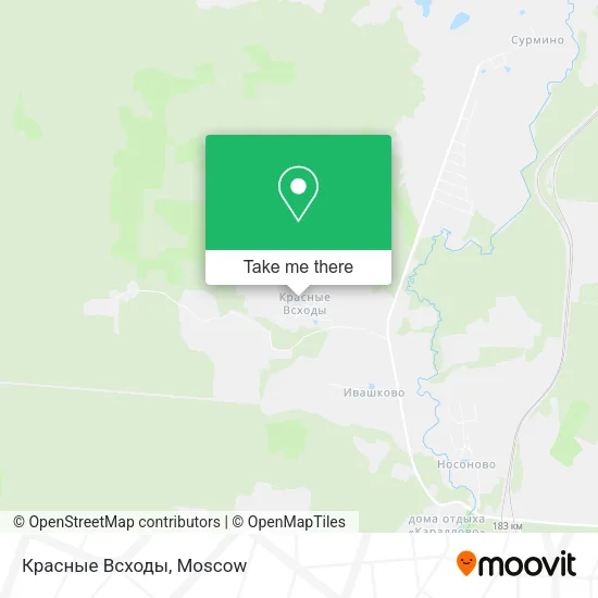 Красные Всходы map