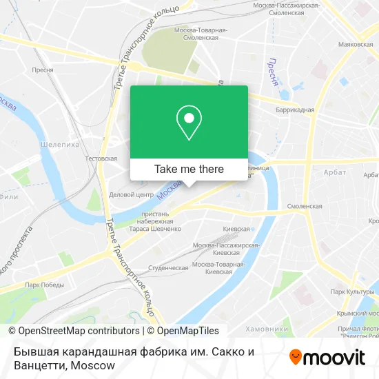 Бывшая карандашная фабрика им. Сакко и Ванцетти map