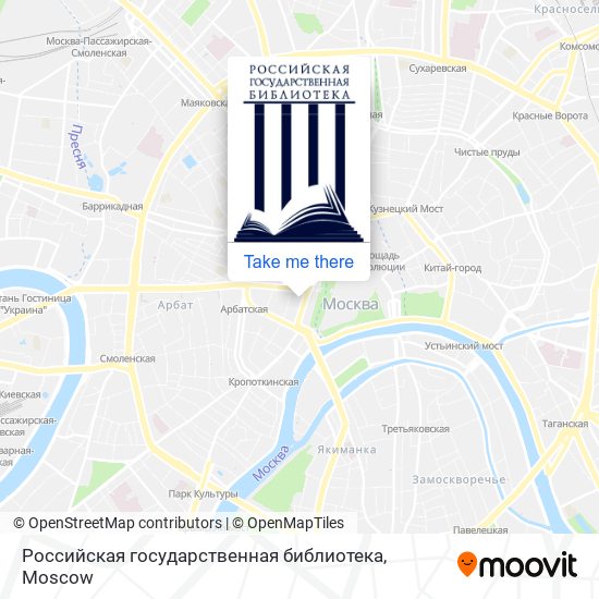 Российская государственная библиотека map