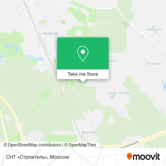СНТ «Строитель» map