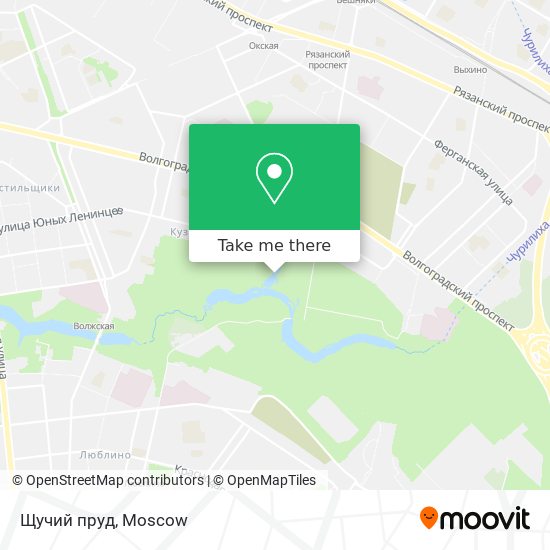 Щучий пруд map