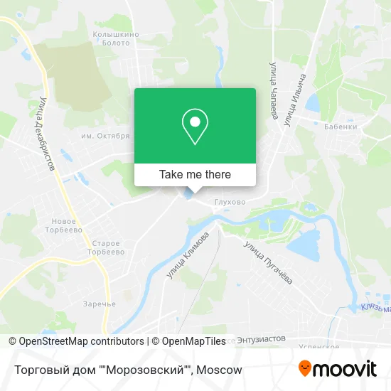 Торговый дом ""Морозовский"" map