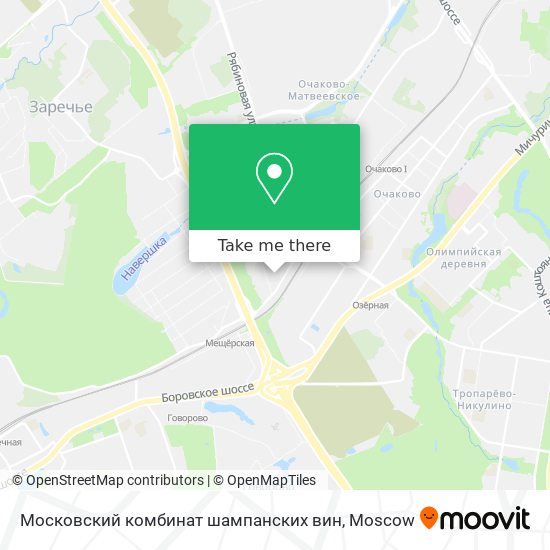 Московский комбинат шампанских вин map