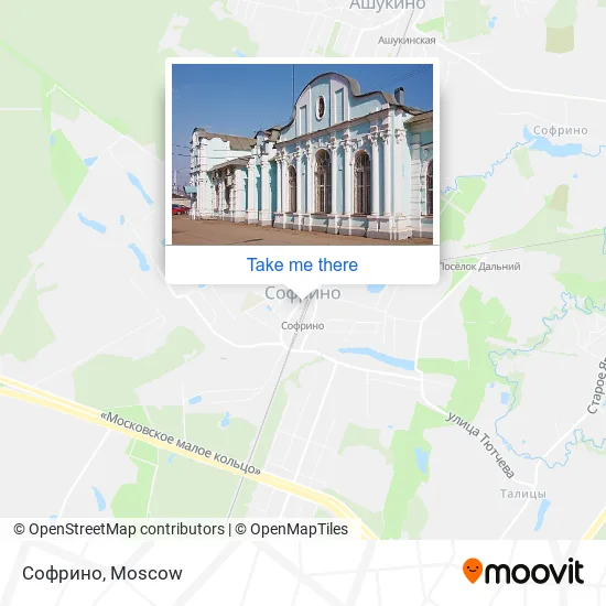 Софрино map