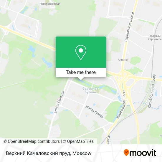 Верхний Качаловский пруд map