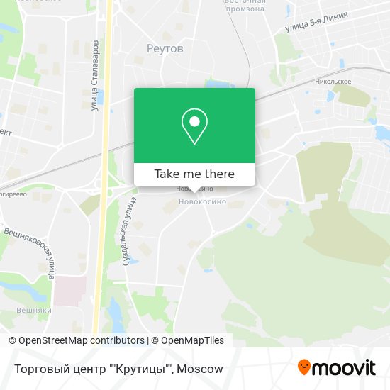 Торговый центр ""Крутицы"" map