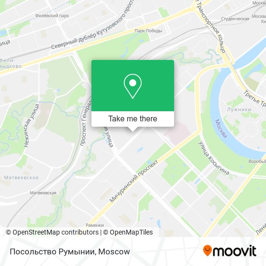 Посольство Румынии map