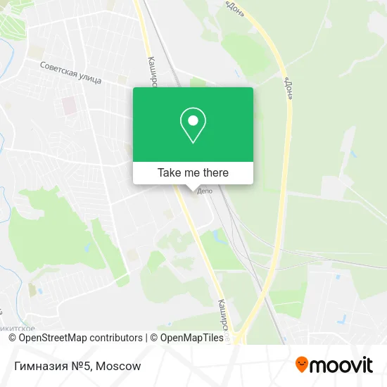 Гимназия №5 map