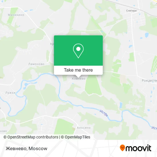 Жевнево map