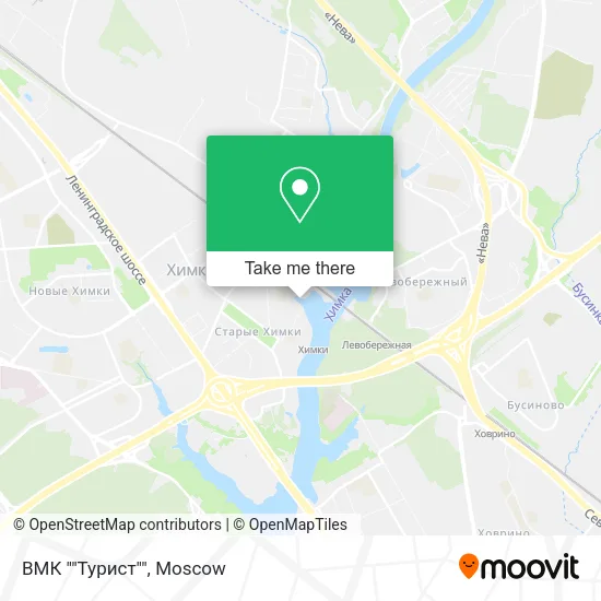 ВМК ""Турист"" map