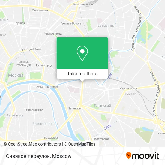 Сивяков переулок map