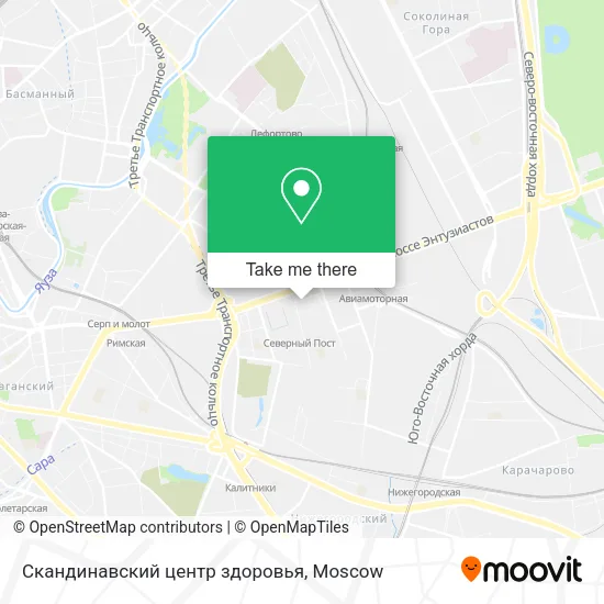 Скандинавский центр здоровья map