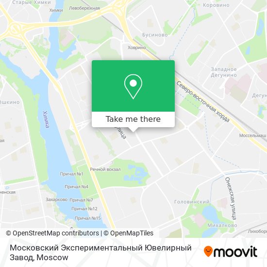 Московский Экспериментальный Ювелирный Завод map