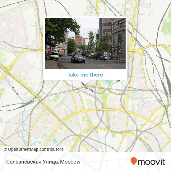 Селезнёвская Улица map