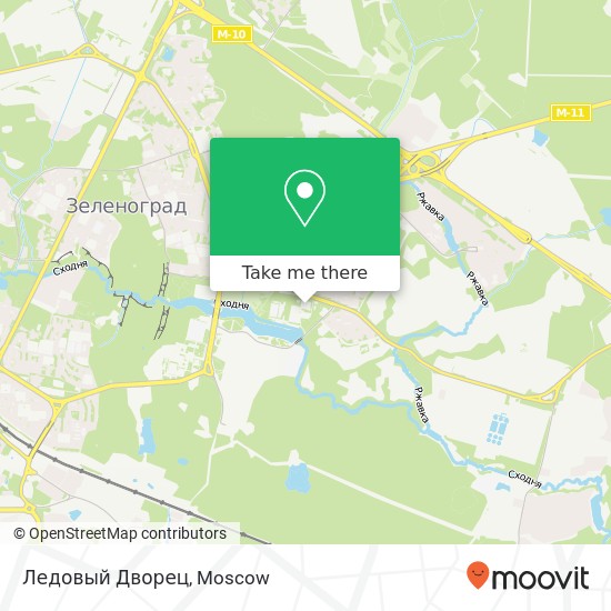 Ледовый Дворец map