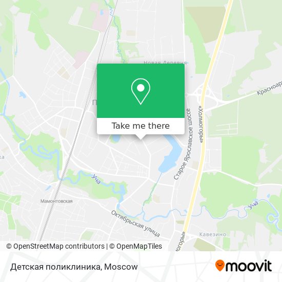 Детская поликлиника map