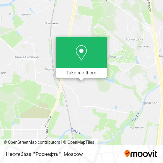 Нефтебаза ""Роснефть"" map