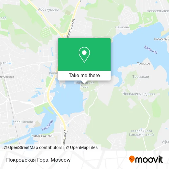 Покровская Гора map