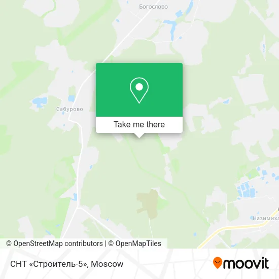 СНТ «Строитель-5» map