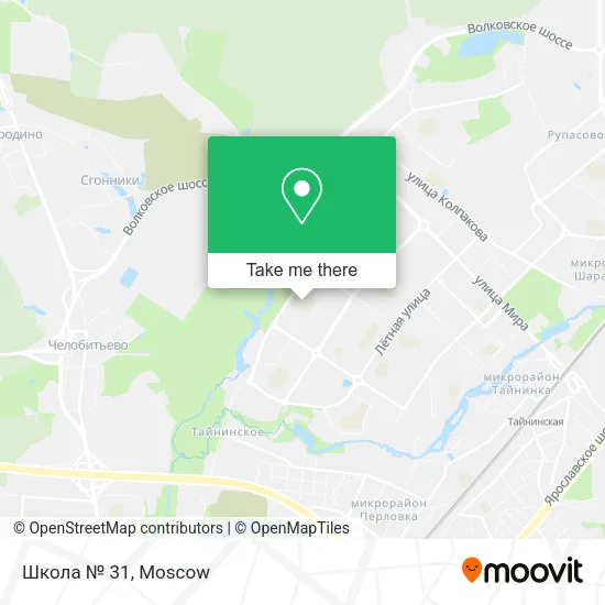 Школа № 31 map