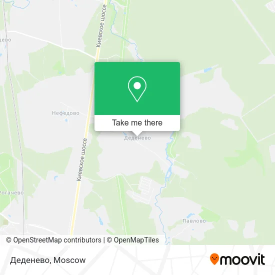 Деденево map