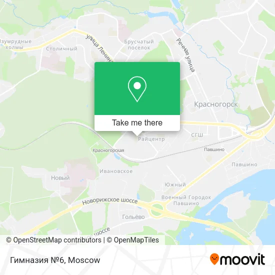 Гимназия №6 map