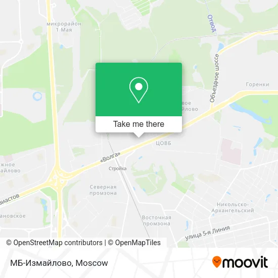 МБ-Измайлово map