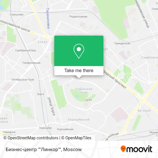 Бизнес-центр ""Линкор"" map