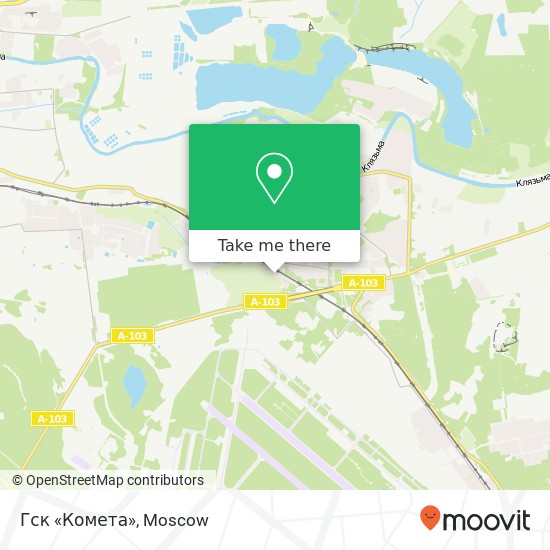 Гск «Комета» map