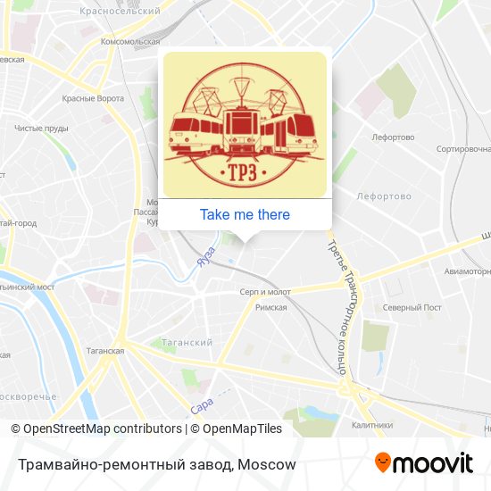 Трамвайно-ремонтный завод map