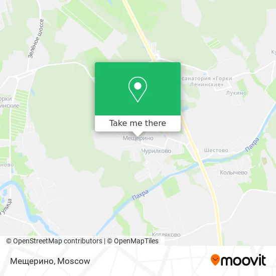 Мещерино map