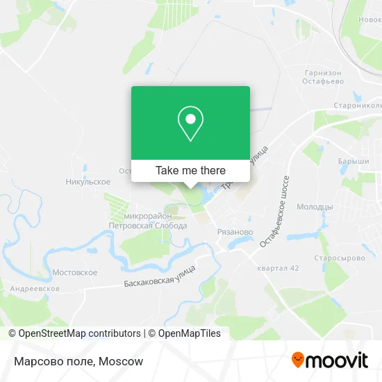 Марсово поле map
