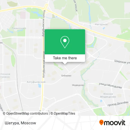 Шатура map