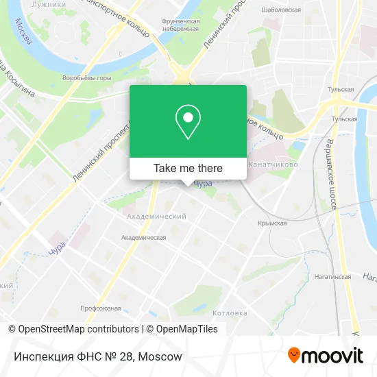 Инспекция ФНС № 28 map