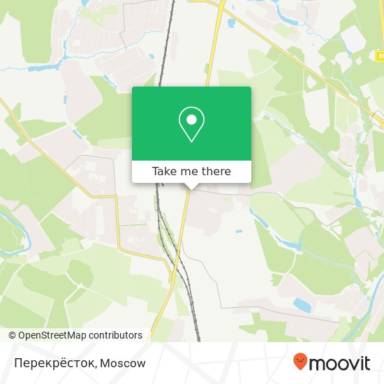 Перекрёсток map