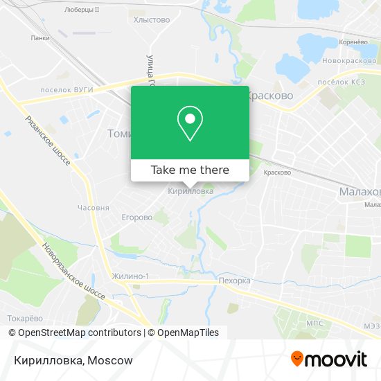 Кирилловка map