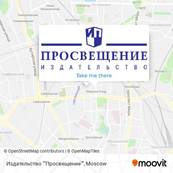 Издательство ""Просвещение"" map