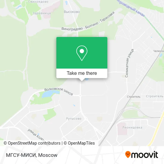 МГСУ-МИСИ map