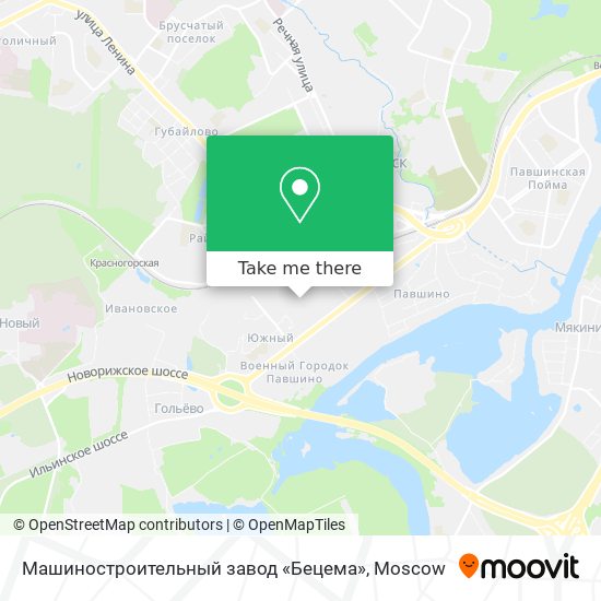 Машиностроительный завод «Бецема» map