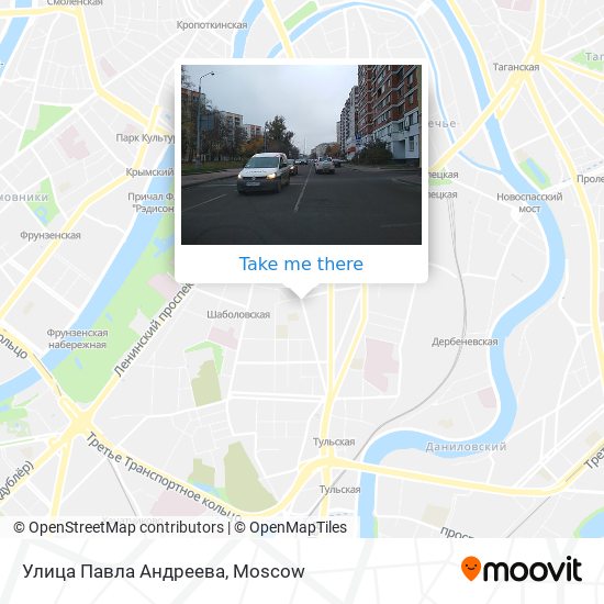 Улица Павла Андреева map