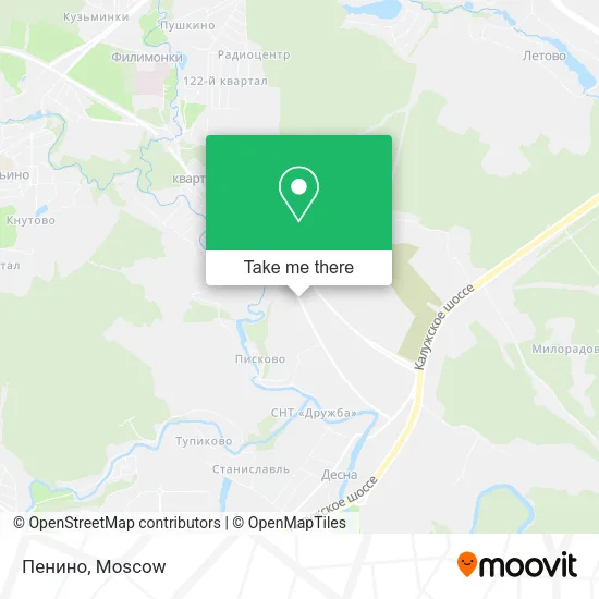 Пенино map