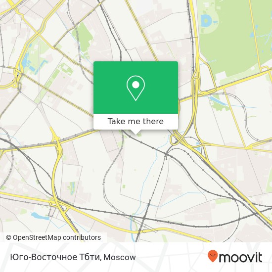 Юго-Восточное Тбти map