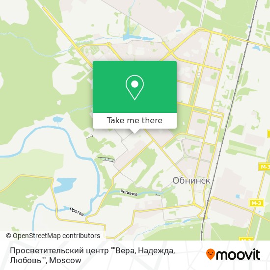 Просветительский центр ""Вера, Надежда, Любовь"" map